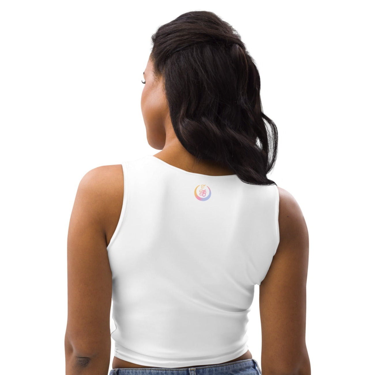 Cherry Blossom Swallow Collection | Dream In Wings Crop Top | Sunrise