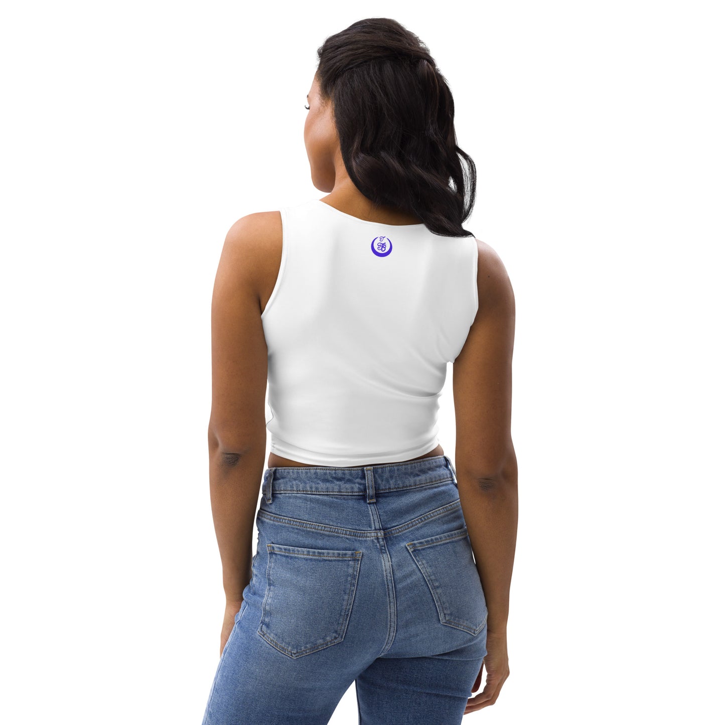 Pure Love Collection | Love is gift from above Crop Top | Royal Purple