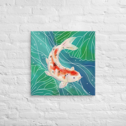 Koi of Becoming Canvas