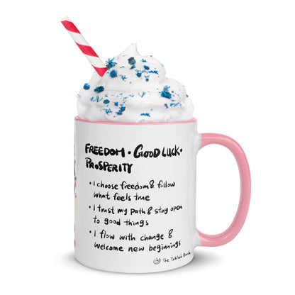 Cherry Blossom Swallow Mug | Petal Pink