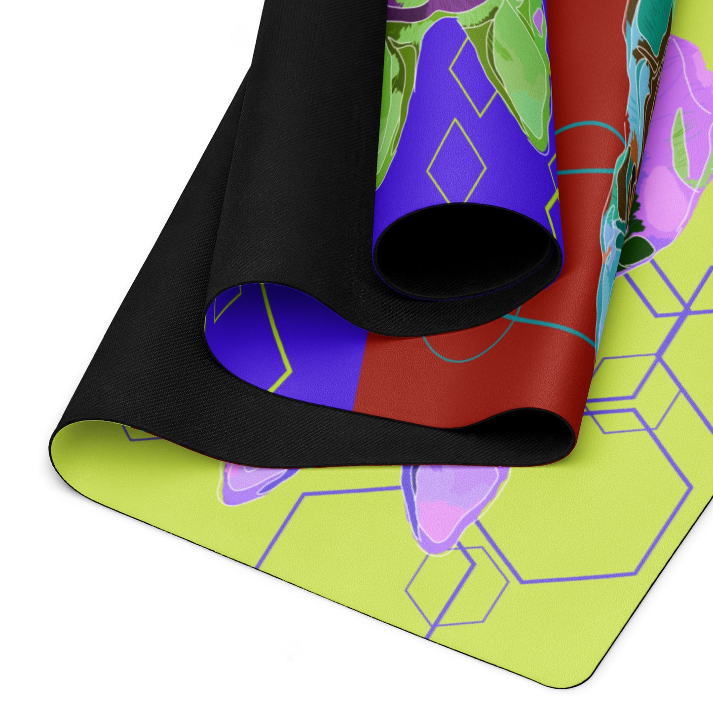 Pop Art German Shepherd Yoga Mat