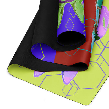 Pop Art German Shepherd Yoga Mat