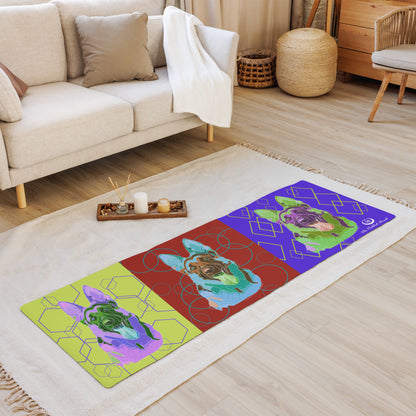 Pop Art German Shepherd Yoga Mat